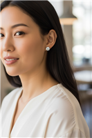 Orecchini Domar Gioielli Orecchini punto luce argento 925 in Argento Zircone EZA020607 - EZA020607